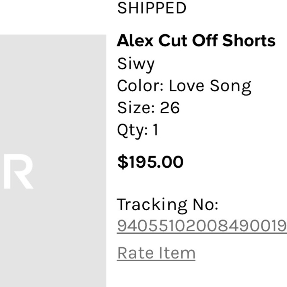 Siwy Alexa Shorts Love Song - Picture 13 of 13